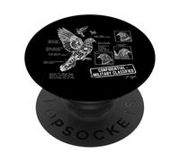 Funny Pigeon Fake Spy Drone Bird Patent PopSockets Adhesive PopGrip