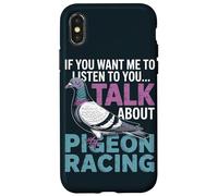 Funny Pigeon Racing Fanciers Loft Team Homing Pigeon Case for iPhone X/XS