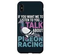 Funny Pigeon Racing Fanciers Loft Team Homing Pigeon Case for iPhone XS Max