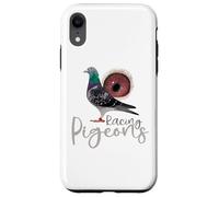 Funny Pigeon Racing Pigeons Around the World Case for iPhone XR