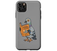 Funny Pigeon Reading Book Bird Joke Humor Case for iPhone 11 Pro Max