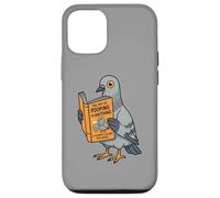 Funny Pigeon Reading Book Bird Joke Humor Case for iPhone 12/12 Pro