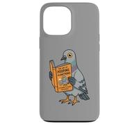 Funny Pigeon Reading Book Bird Joke Humor Case for iPhone 13 Pro Max
