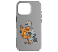 Funny Pigeon Reading Book Bird Joke Humor Case for iPhone 16 Pro