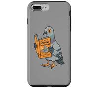 Funny Pigeon Reading Book Bird Joke Humor Case for iPhone 7 Plus/8 Plus