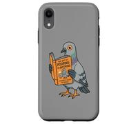 Funny Pigeon Reading Book Bird Joke Humor Case for iPhone XR