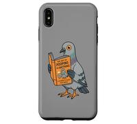 Funny Pigeon Reading Book Bird Joke Humor Case for iPhone XS Max