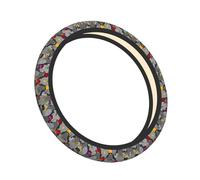 Funny Pigeon Universal Neoprene Steering Wheel Cover-High-Elastic, Non-Slip, Breathable Auto Wheel Protector For Car, Suv, Truck, Atv-Durable Interior Accessory For All Seasons 15in