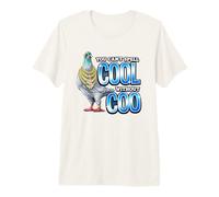 Funny Pigeon You Can't Spell Cool Without Coo Birds Premium T-Shirt
