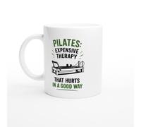 Funny Pilates Mug Pilates Expensive Therapy That Hurts In A Good Way