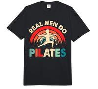 Funny Pilates - Real Men do Pilates Comfort Colors Adult Heavyweight T-Shirt