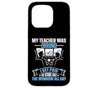 Funny Pilot Art For Men Women Aviation Airplane Pilot Case for iPhone 15 Pro
