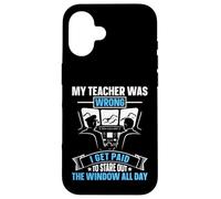 Funny Pilot Art For Men Women Aviation Airplane Pilot Case for iPhone 16