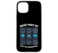 Funny Pilot Aviation Airline Pilot Case for iPhone 15 Plus