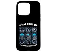 Funny Pilot Aviation Airline Pilot Case for iPhone 15 Pro Max