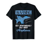 Funny Pilot Aviation Jet Fighter Aeroplane Plane T-Shirt