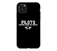 Funny Pilots Looking Down On People Since 1903 Aviation Meme Case for iPhone 11 Pro Max