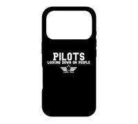 Funny Pilots Looking Down On People Since 1903 Aviation Meme Case for iPhone 17 Pro