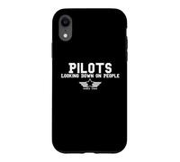 Funny Pilots Looking Down On People Since 1903 Aviation Meme Case for iPhone XR