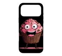 Funny Pink Muffin Face for Cupcakes and Muffins Lovers Case for iPhone 17 Pro Max