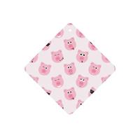 Funny Pink Pig Face Printing 10 Pcs Car Air Freshener Fragrant Sheets,Car Hanging Accessories With Strings For Decor