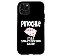 Funny Pinochle It's A Smart Person Game Card Game Playing Case for iPhone 11 Pro