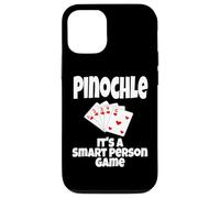 Funny Pinochle It's A Smart Person Game Card Game Playing Case for iPhone 12/12 Pro