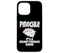Funny Pinochle It's A Smart Person Game Card Game Playing Case for iPhone 13 Pro Max