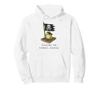 Funny Pirate Frog Consider Me Timbers Shivered Sarcastic Pullover Hoodie