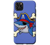 Funny Pirate Shark Crossed Bones Halloween Costume Case for iPhone 11 Pro Max