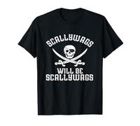 Funny Pirate Shirt Scallywag Pirate Gifts, Cruise tshirt T-Shirt