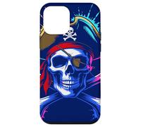 Funny Pirate Skull Cross Bones Halloween Case for iPhone 12 mini