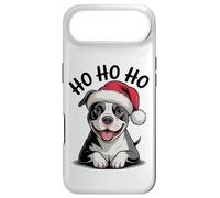 Funny Pitbull Dog Santa Hat Ho Ho Ho Christmas Pit Bull Case for iPhone Air