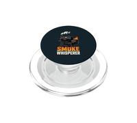 Funny Pitmaster Meat Smoking Grill BBQ Smoker Griller PopSockets PopGrip for MagSafe