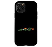 Funny Pixel Art Iguana + Fire Flower = Dragon 16-Bit Gaming Case for iPhone 11 Pro