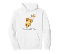 Funny Pizza Joke Humor Love Pizzas Dreaming Of Pizza Pullover Hoodie