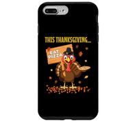 Funny Pizza Lovers Thanksgiving Turkey Vegetarians and Vegan Case for iPhone 7 Plus/8 Plus