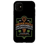 Funny Pizza Ouija Board Graphic for Witches and Foodies Case for iPhone 11
