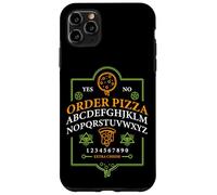 Funny Pizza Ouija Board Graphic for Witches and Foodies Case for iPhone 11 Pro Max