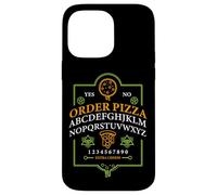 Funny Pizza Ouija Board Graphic for Witches and Foodies Case for iPhone 14 Pro Max
