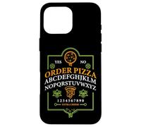 Funny Pizza Ouija Board Graphic for Witches and Foodies Case for iPhone 16 Pro Max