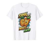 Funny Pizza Pineapple No One Needs to Know Hawaiian Pizza T-Shirt