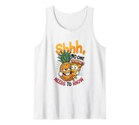 Funny Pizza Pineapple No One Needs to Know Hawaiian Pizza Tank Top