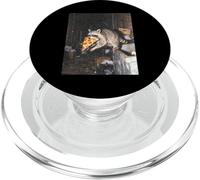 Funny Pizza Racoon Meme Trash Dumpster Feral Panda Alley Art PopSockets PopGrip for MagSafe