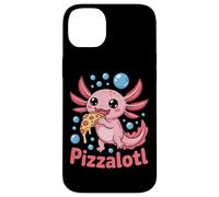 Funny Pizzalotl Pizza Snack Case for iPhone 14 Plus