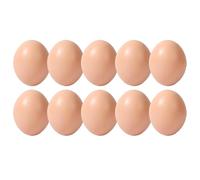 Funny Plain Decorating Eggs,Simulation Egg Model,Fake Chicken Eggs,10x Easter Basket Fillers, Simulation Coloring Toys For Painting, Decorating, Crafting