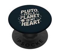 Funny Planet Pluto Stargazing Astronomy PopSockets Adhesive PopGrip