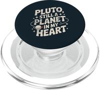 Funny Planet Pluto Stargazing Astronomy PopSockets PopGrip for MagSafe