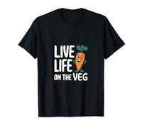 Funny plant based design, carrot with funny Vegan Slogan T-Shirt