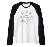 Funny Plant Lover Gardener Florist Green Thumbish Houseplant Raglan Baseball Tee